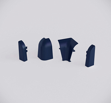 Заглушки для плинтуса TwinC Blue     