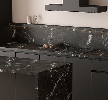 2343/A Ankara Marble пристенная панель elga
